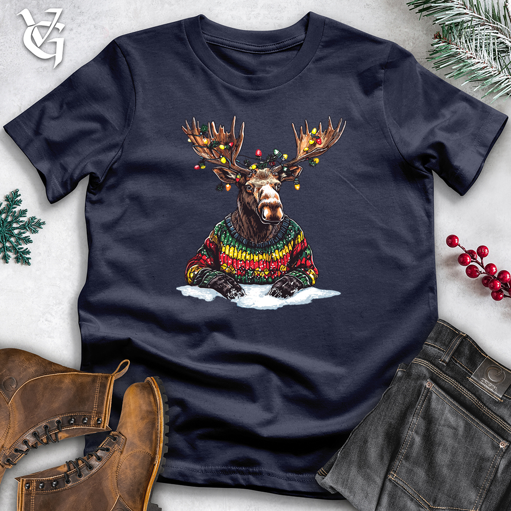 Viking Goods Merry Moose Softstyle Tee Navy / XS