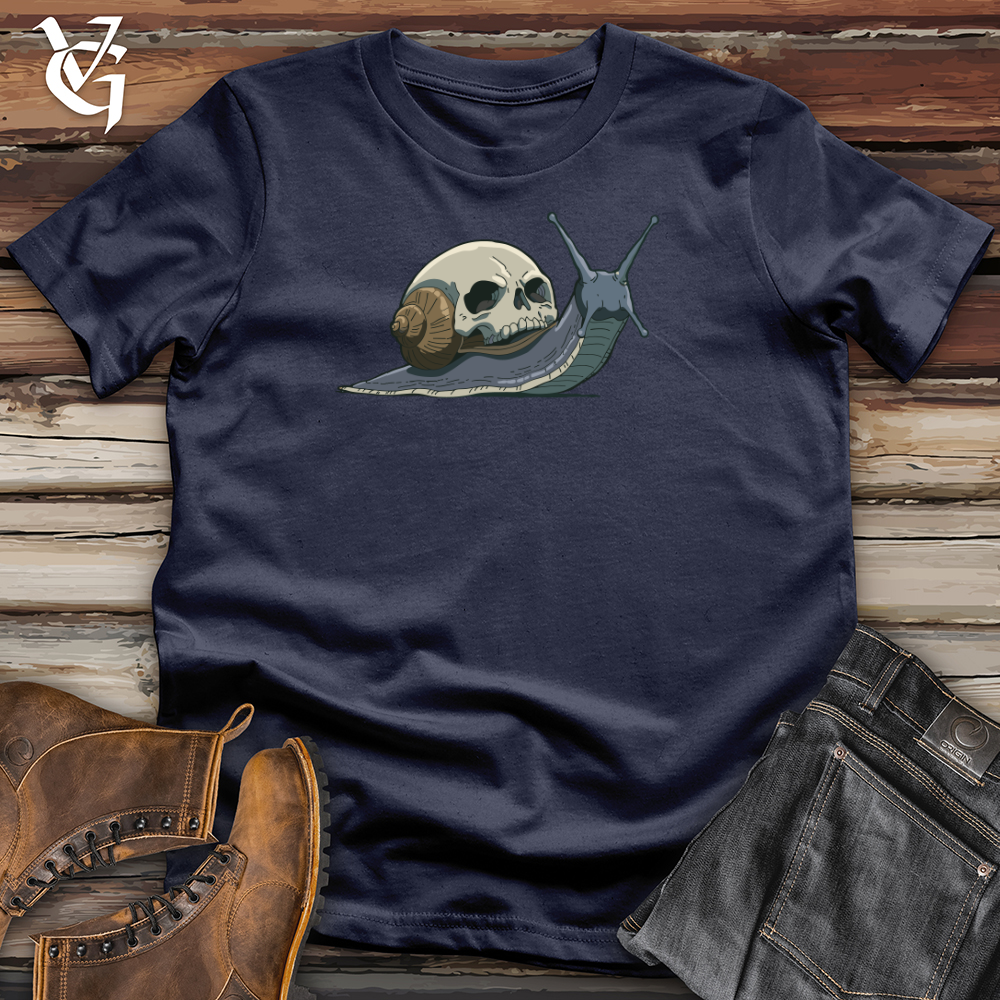 Viking Goods Skull Snail Softstyle Tee Navy / XS