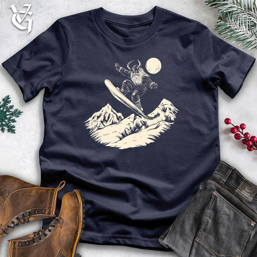 Viking Goods Viking Snowboard Softstyle Tee Navy / XS