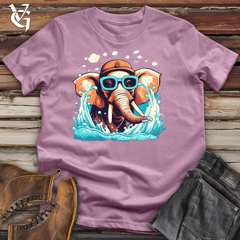 Viking Goods Elephant Sprayground cotton Tee Orchid / L
