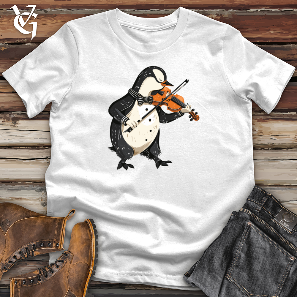 Viking Goods Penguin Violin Virtuoso Softstyle Tee