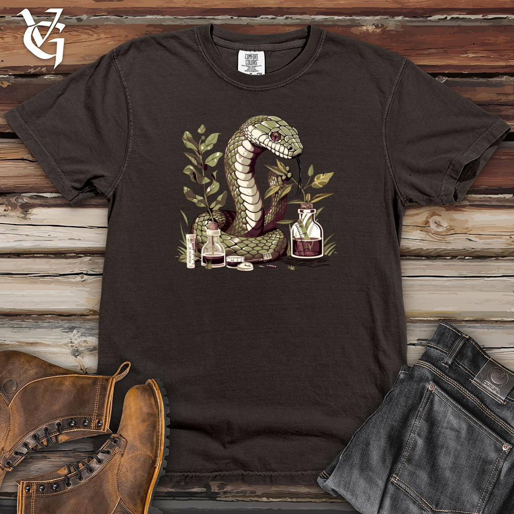 Viking Goods Cobra Botanist Inquiry Heavy Cotton Comfort Colors Tee Pepper / L