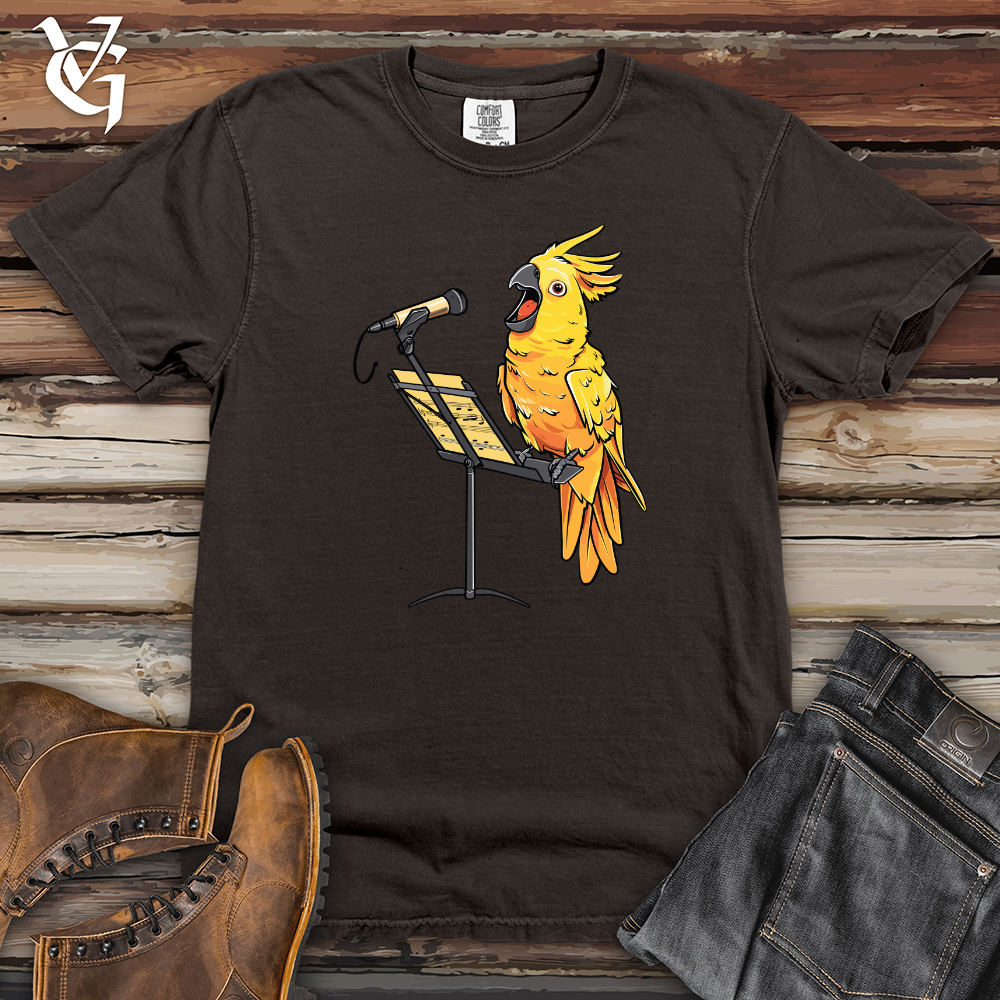 Viking Goods Cockatoo Vocal Coach Heavy Cotton Comfort Colors Tee Pepper / L