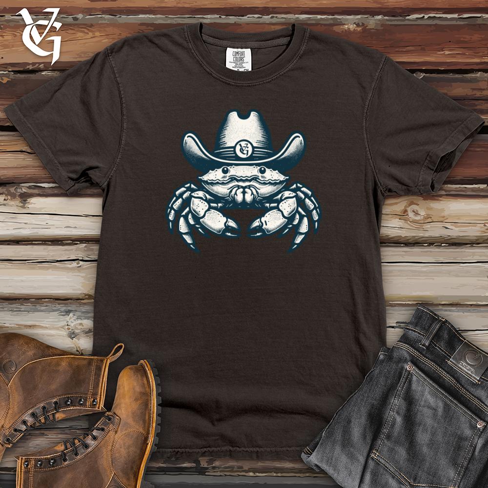 Viking Goods Crab wearing a hat Heavy Cotton Comfort Colors Tee Pepper / L