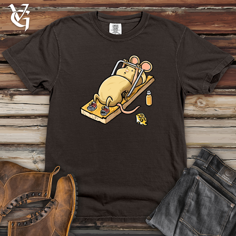Viking Goods Mouse in Gym Workout Heavy Cotton Comfort Colors Tee Pepper / L
