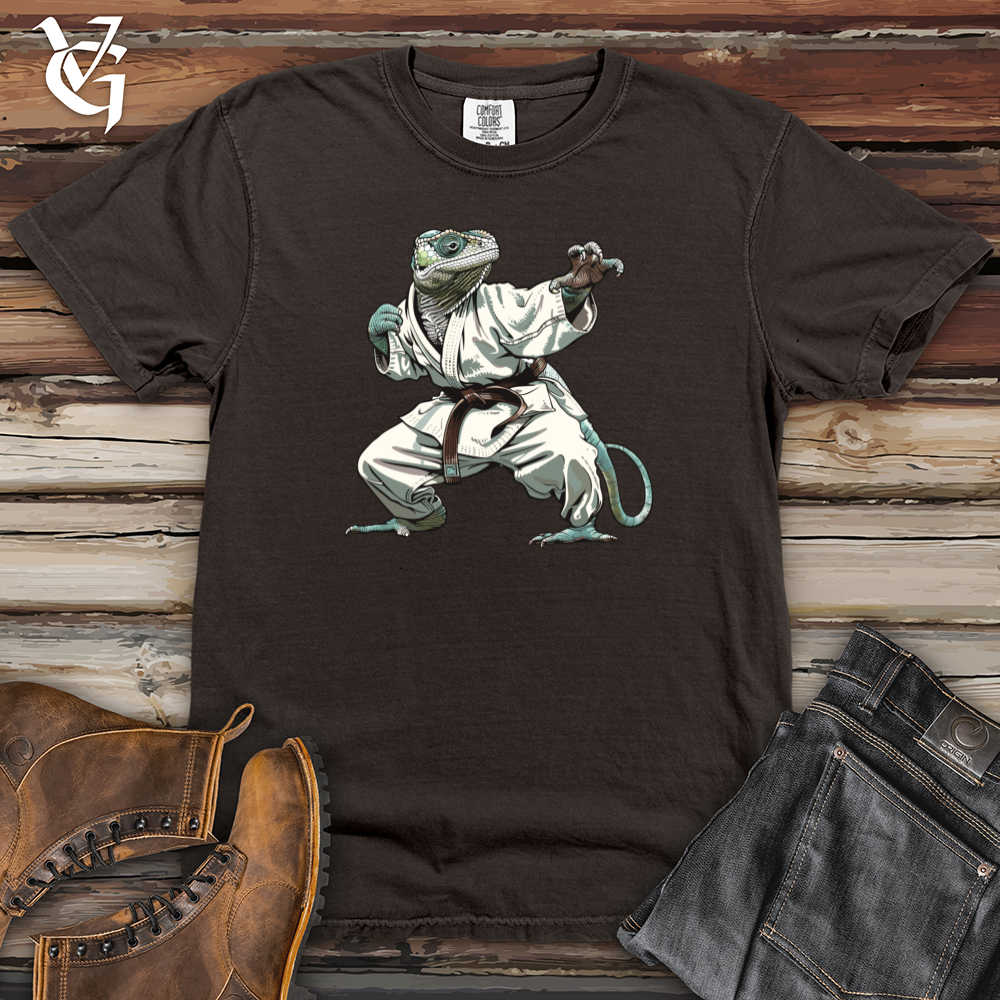 Viking Goods Panther Chameleon Grappler Strike Heavy Cotton Comfort Colors Tee Pepper / L