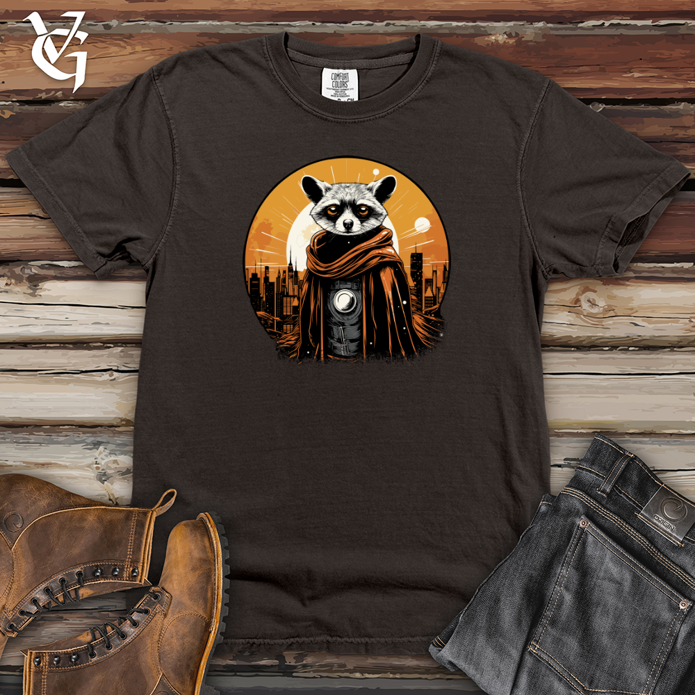 Viking Goods Raccoon Vigilante Heavy Cotton Comfort Colors Tee Pepper / L