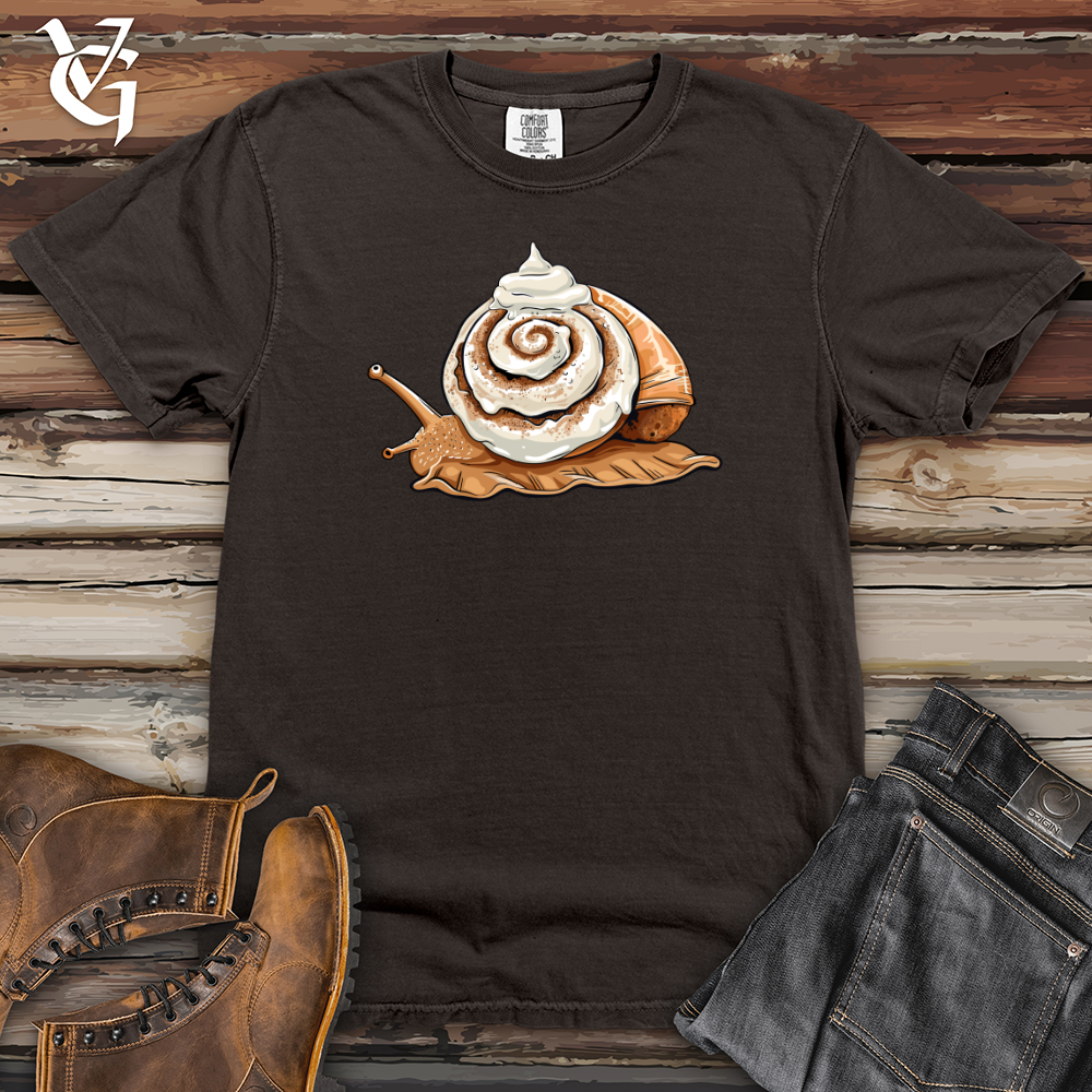 Viking Goods Snail Cinnamon Delight Heavy Cotton Comfort Colors Tee Pepper / L