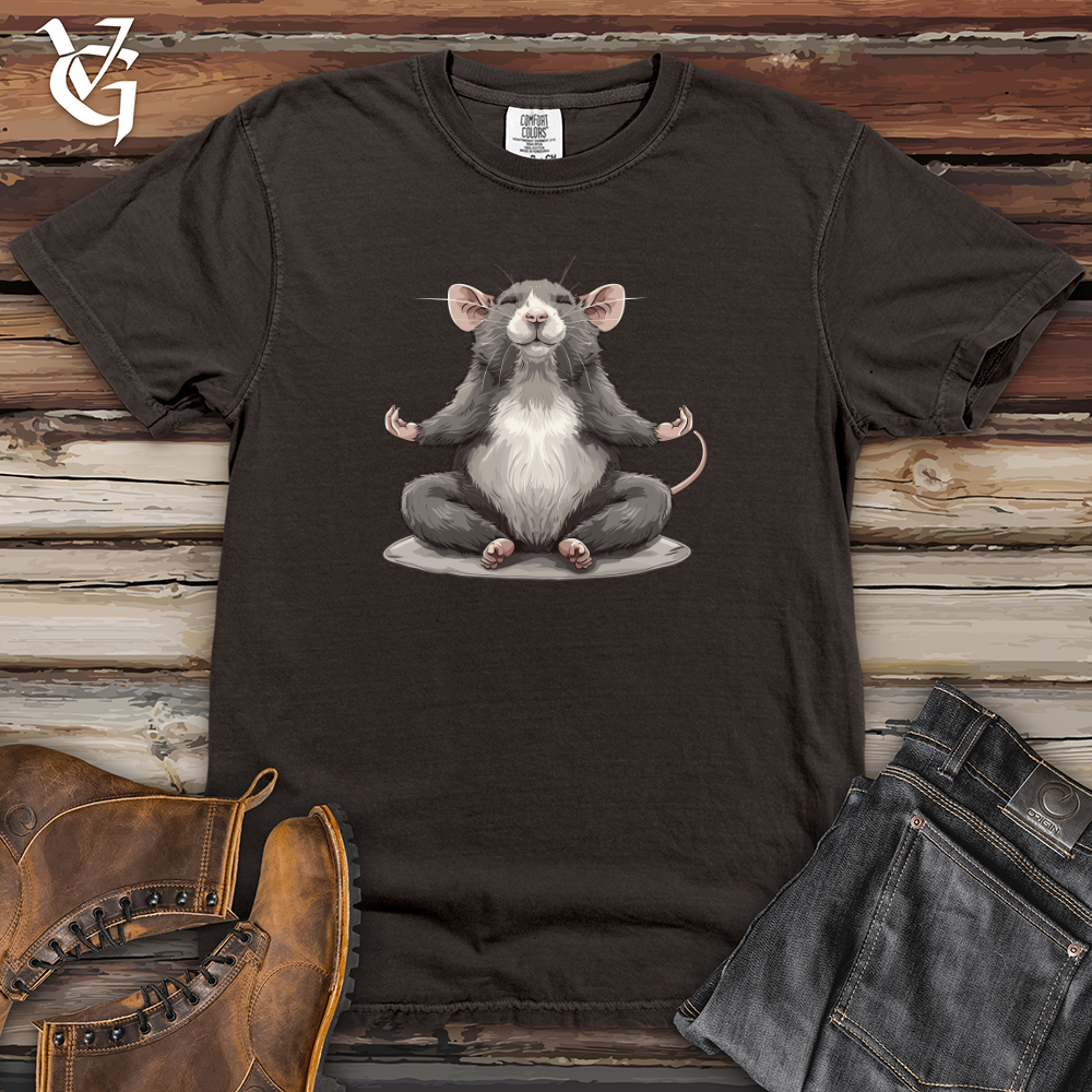 Viking Goods Zen Rat Reflection Heavy Cotton Comfort Colors Tee Pepper / L