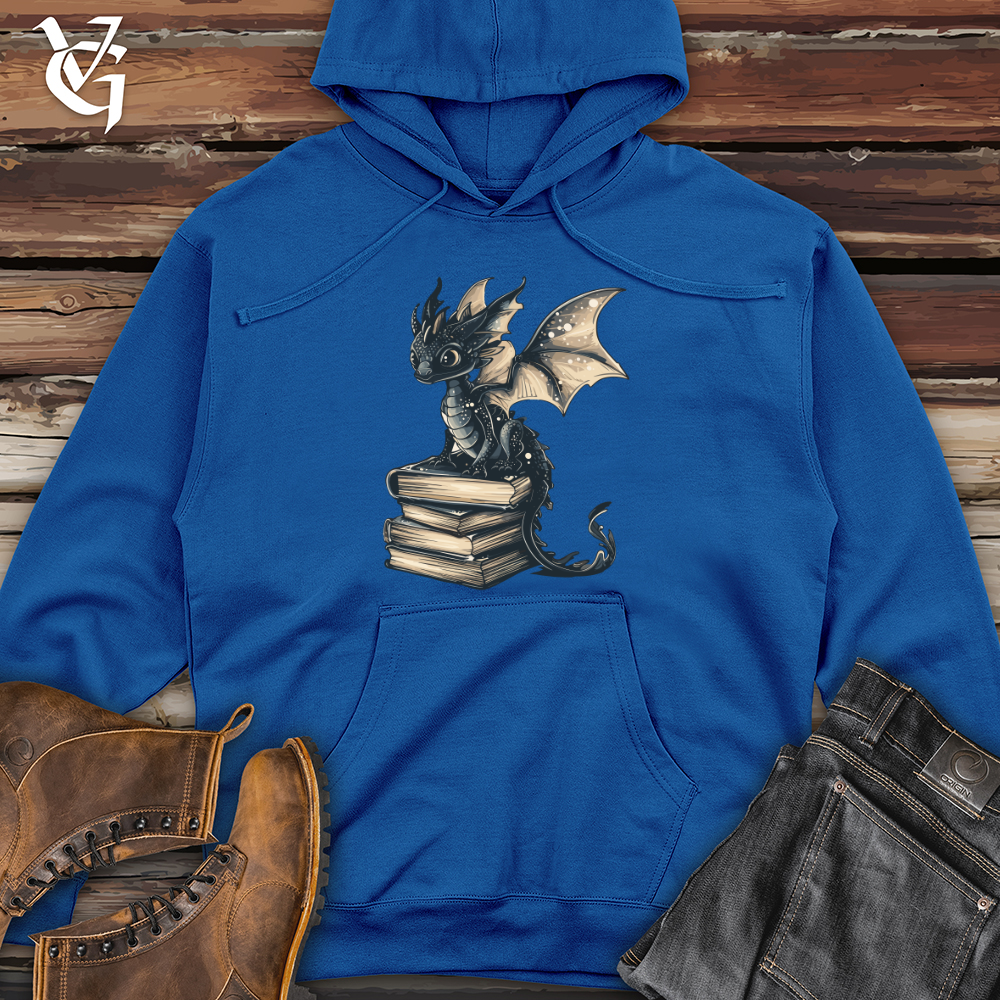 Viking Goods Dragon Scholar Tales Midweight Hooded Sweatshirt Royal / L