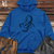 Viking Goods Scorpio Guitar Midweight Hooded Sweatshirt Royal / L