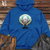 Viking Goods Wolf Spirit Harmony Midweight Hooded Sweatshirt Royal / L