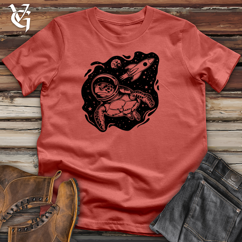 Viking Goods Astro Turtle Odyssey Cotton Tee Rust / L