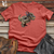 Viking Goods Dinosaur Cassete Player Cotton Tee Rust / L