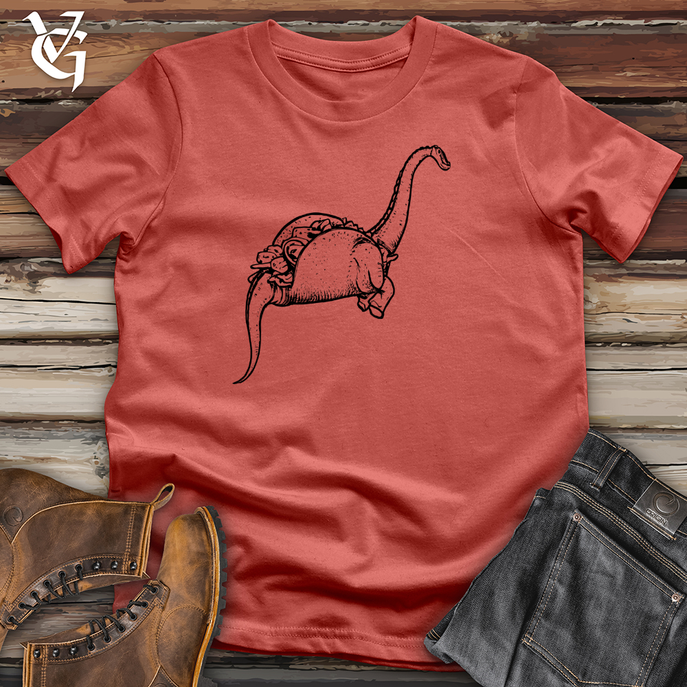 Viking Goods Dinosaur taco Cotton Tee Rust / L