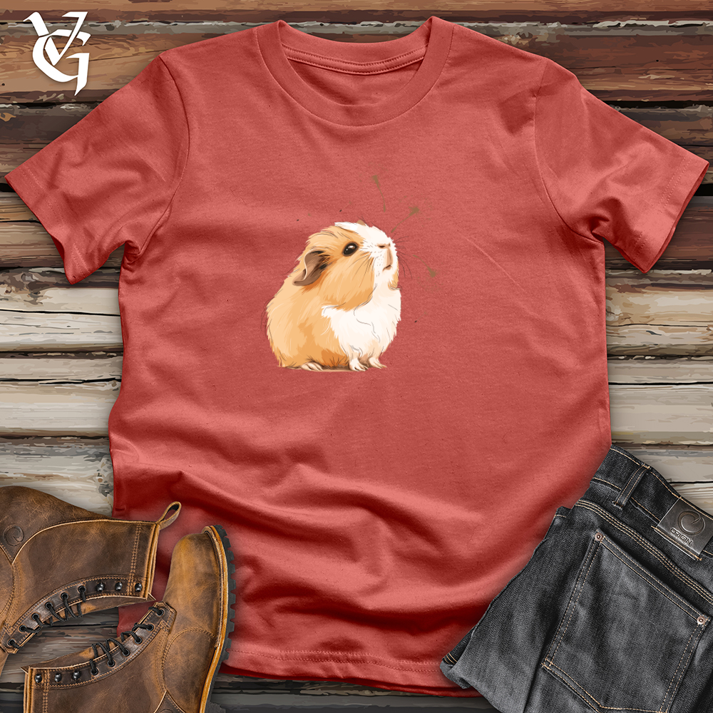 Viking Goods Guinea Pig Whimsy Cotton Tee Rust / L