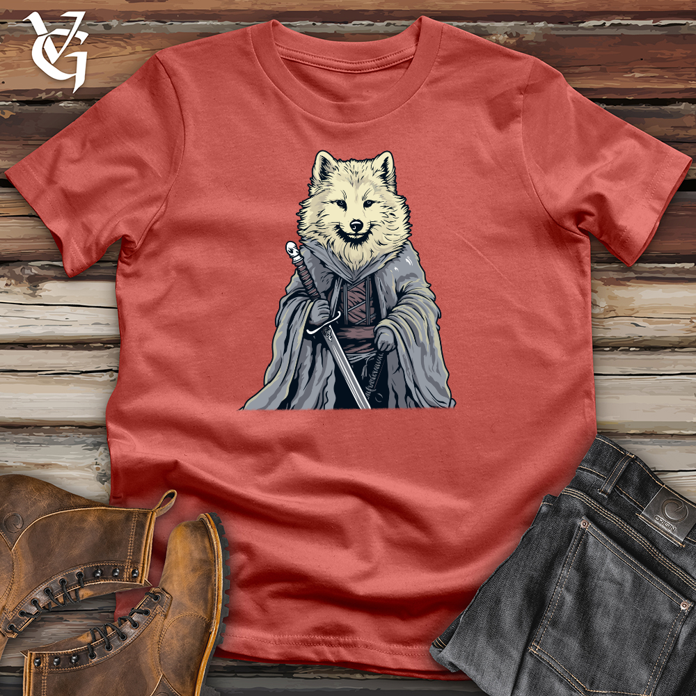 Viking Goods Mighty Wolf Warrior Cotton Tee Rust / L