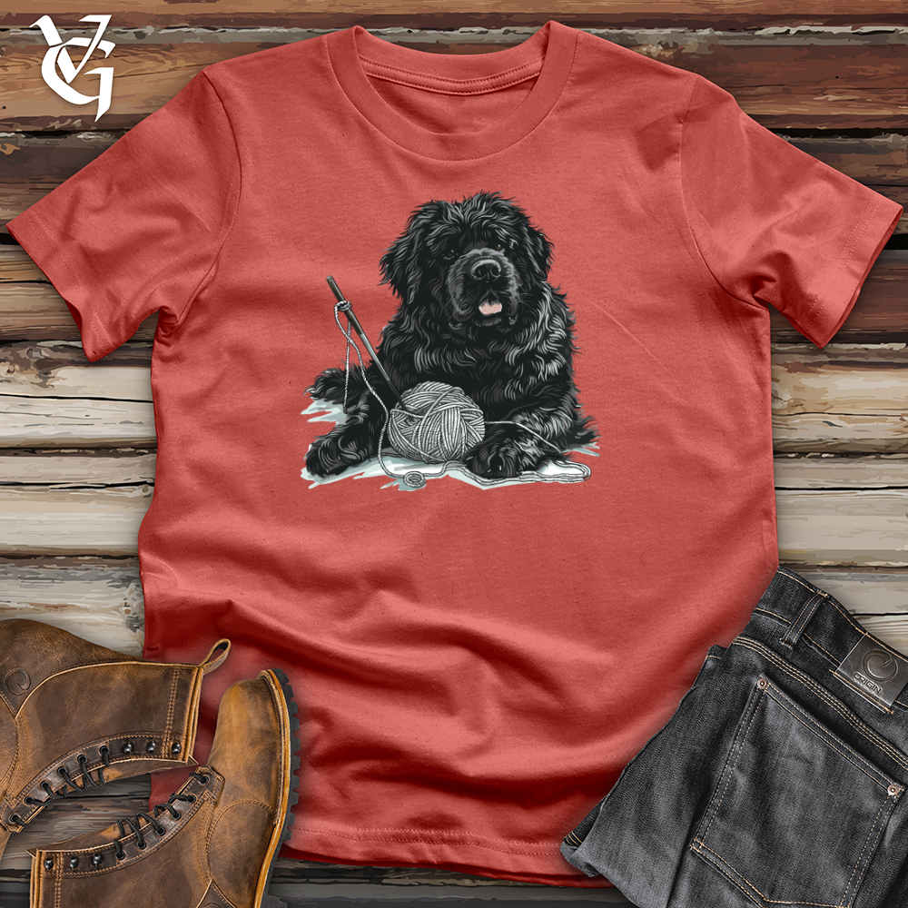 Viking Goods Newfoundland Crochet Cotton Tee Rust / L