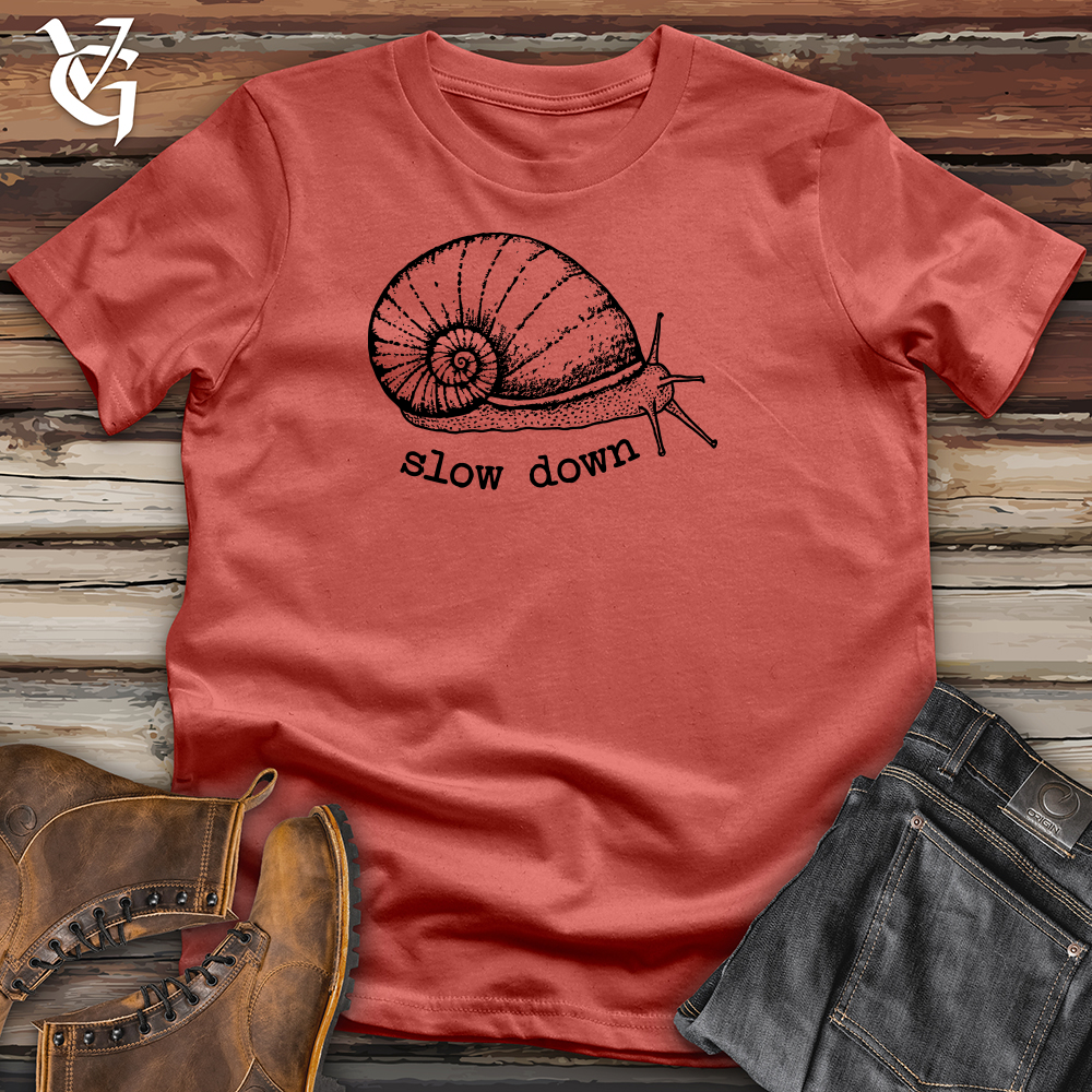 Viking Goods Snail Cotton Tee Rust / L