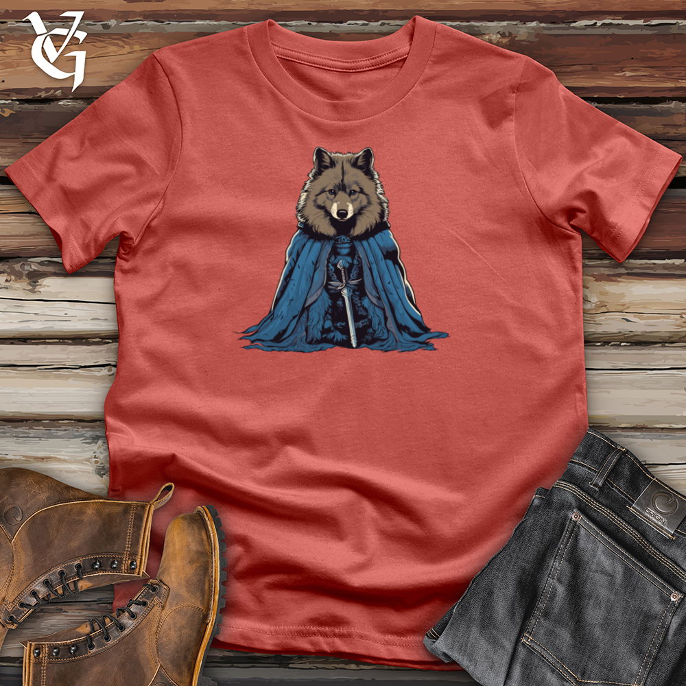 Viking Goods Wolf Knight Majesty Cotton Tee Rust / L