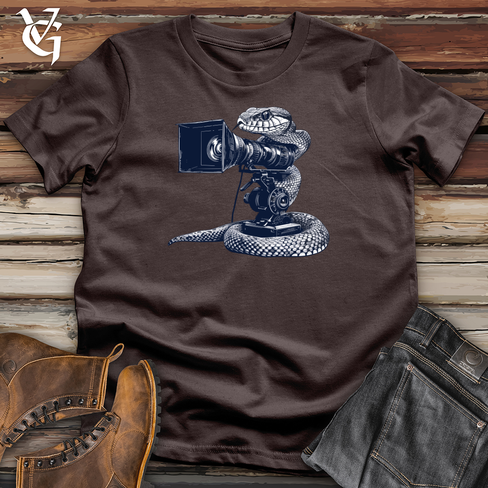 Viking Goods Snake Cinematic Shoot Softstyle Tee