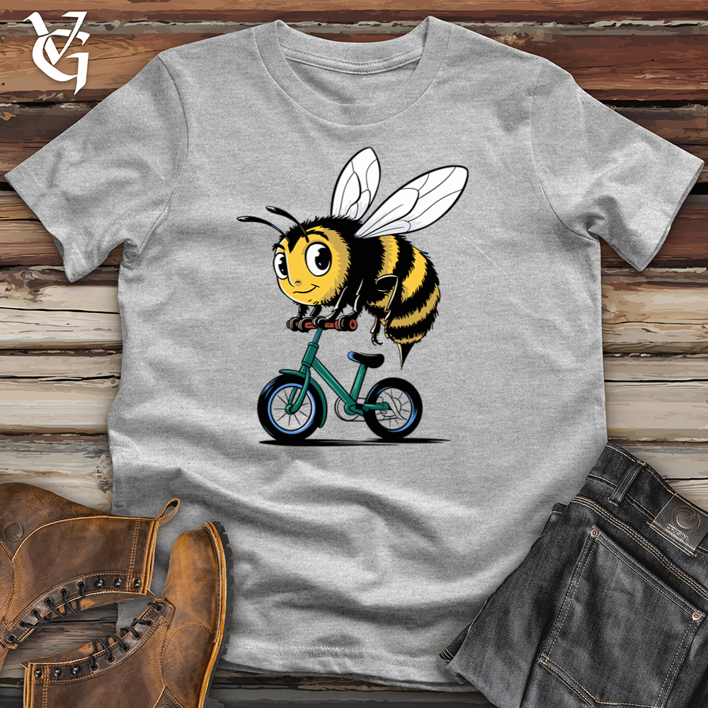 Viking Goods Bee cycling Softstyle Tee Sport Grey / L