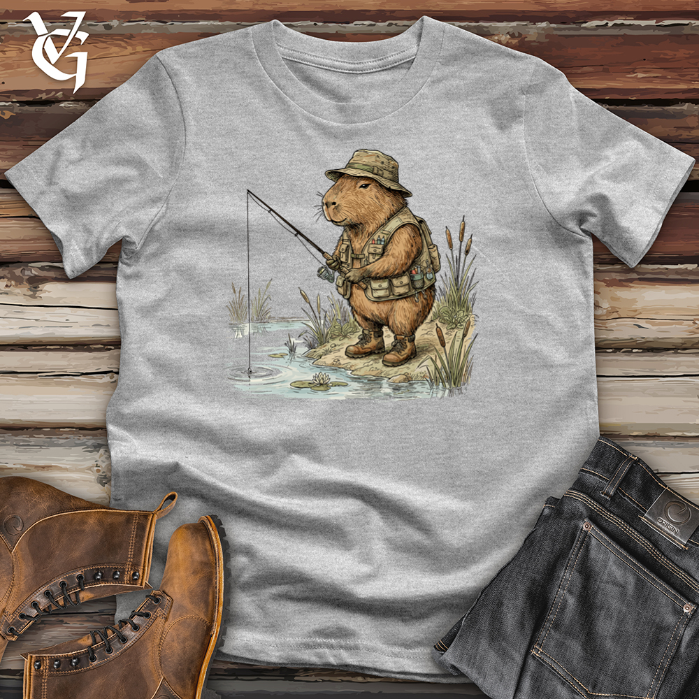 Viking Goods Capybara Fisherman Tee Sport Grey / L