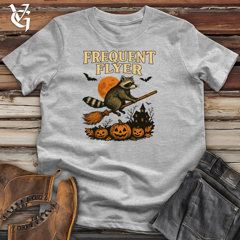Viking Goods Frequent Flyer Raccoon Softstyle Tee Sport Grey / L
