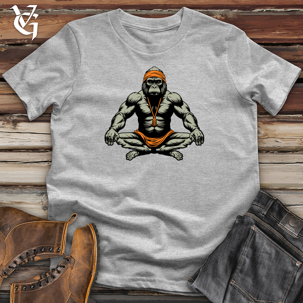 Viking Goods Gorilla Zen Master Softstyle Tee Sport Grey / L