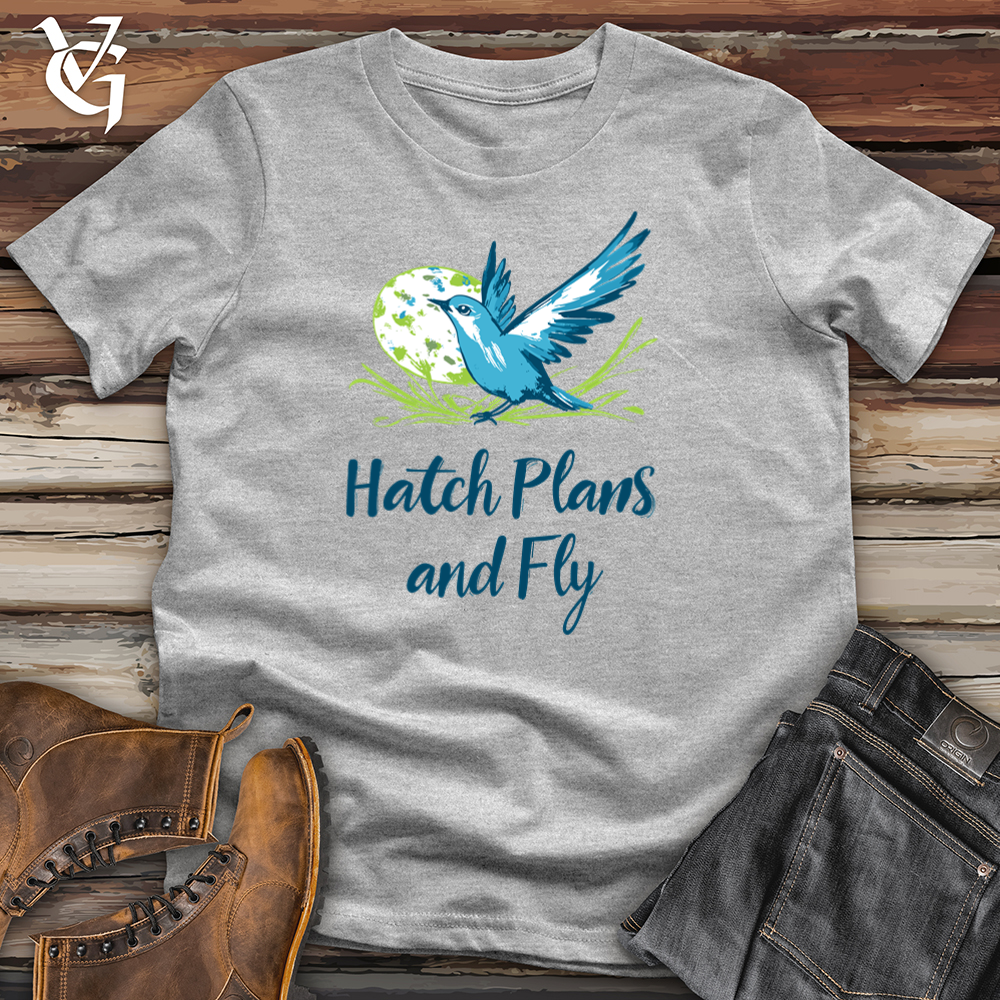 Viking Goods Hatch Plans and Fly Softstyle Tee Sport Grey / L