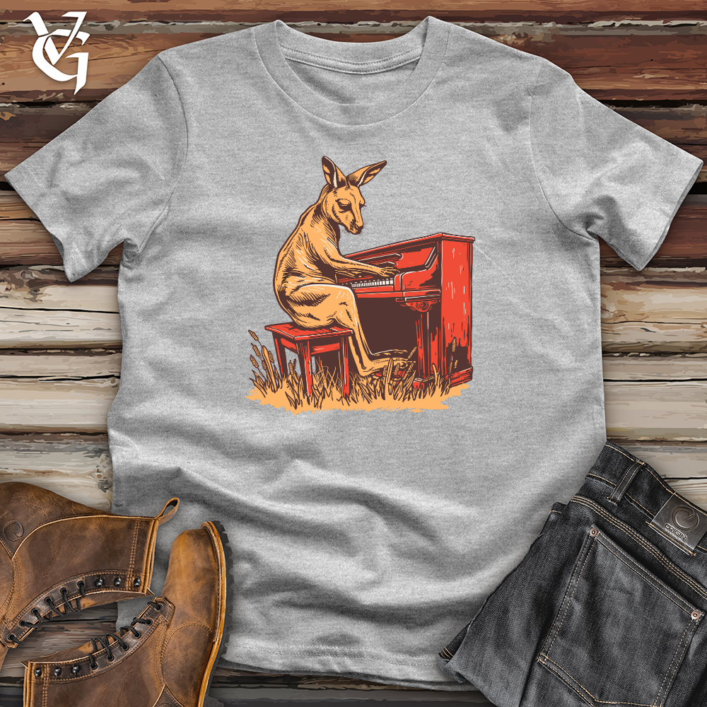 Viking Goods Kangaroo Piano Melody Softstyle Tee Sport Grey / L