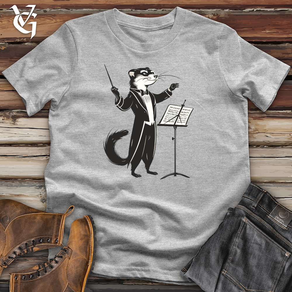 Viking Goods Maestro Weasel Conductor Softstyle Tee Sport Grey / L