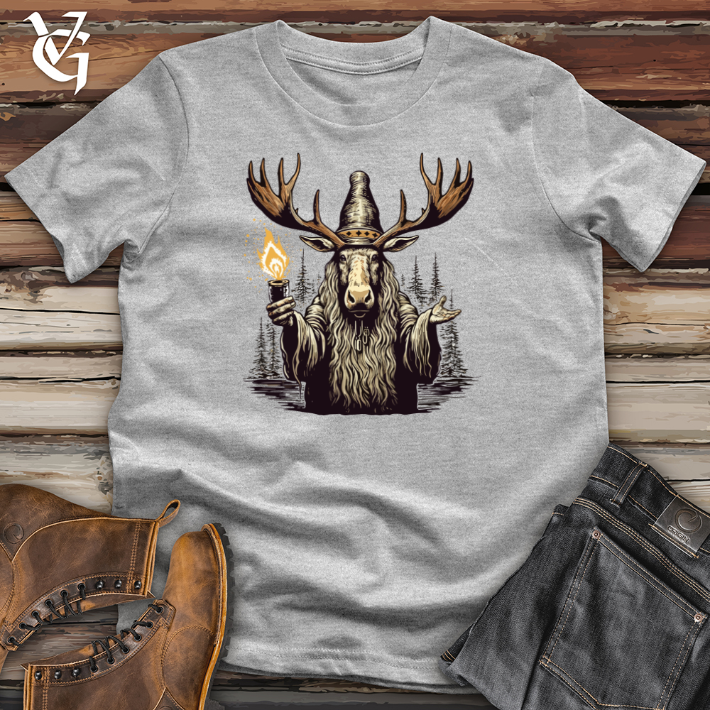 Viking Goods Moose Wizard Enigma Softstyle Tee Sport Grey / L