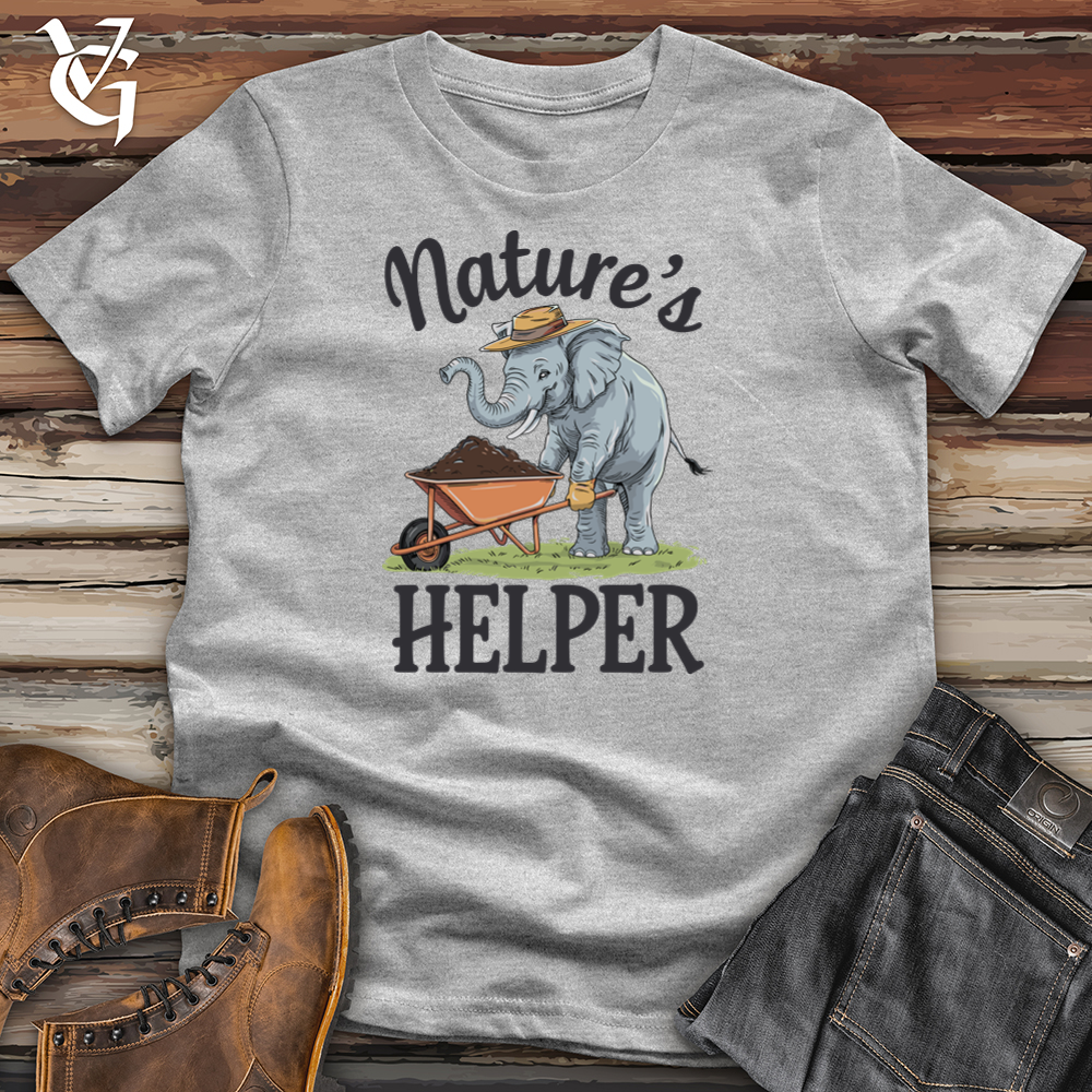 Viking Goods Nature's Helper Softstyle Tee Sport Grey / L