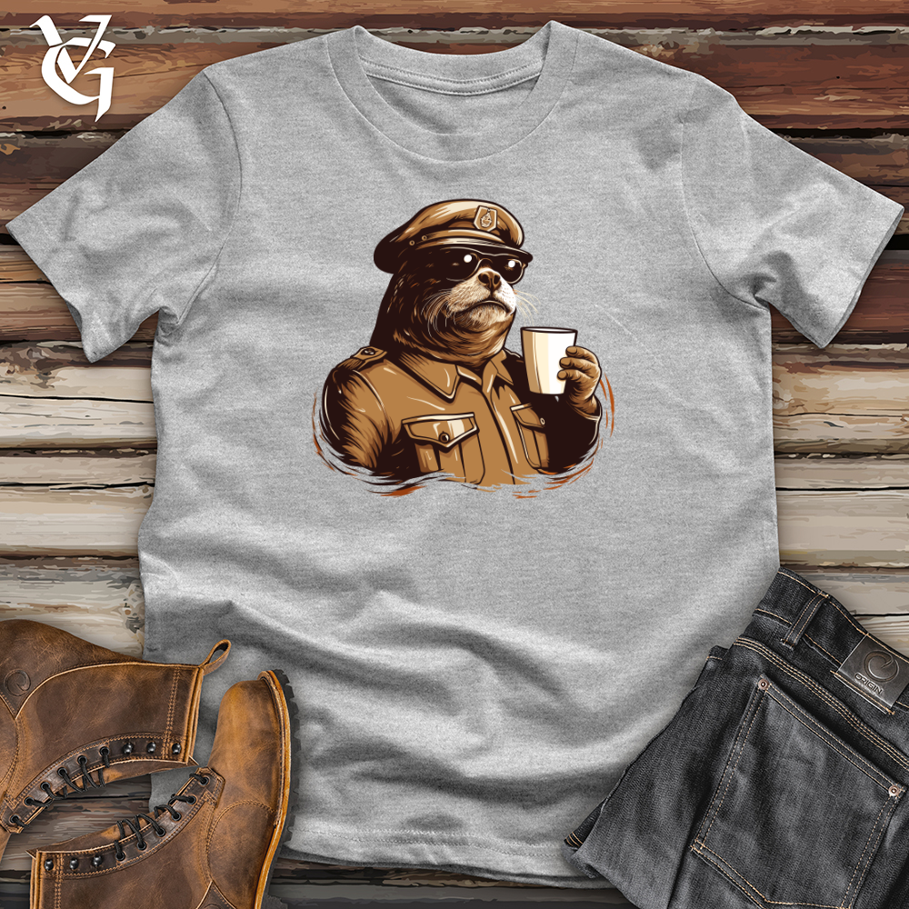 Viking Goods Otter Sergeant Break Softstyle Tee Sport Grey / L