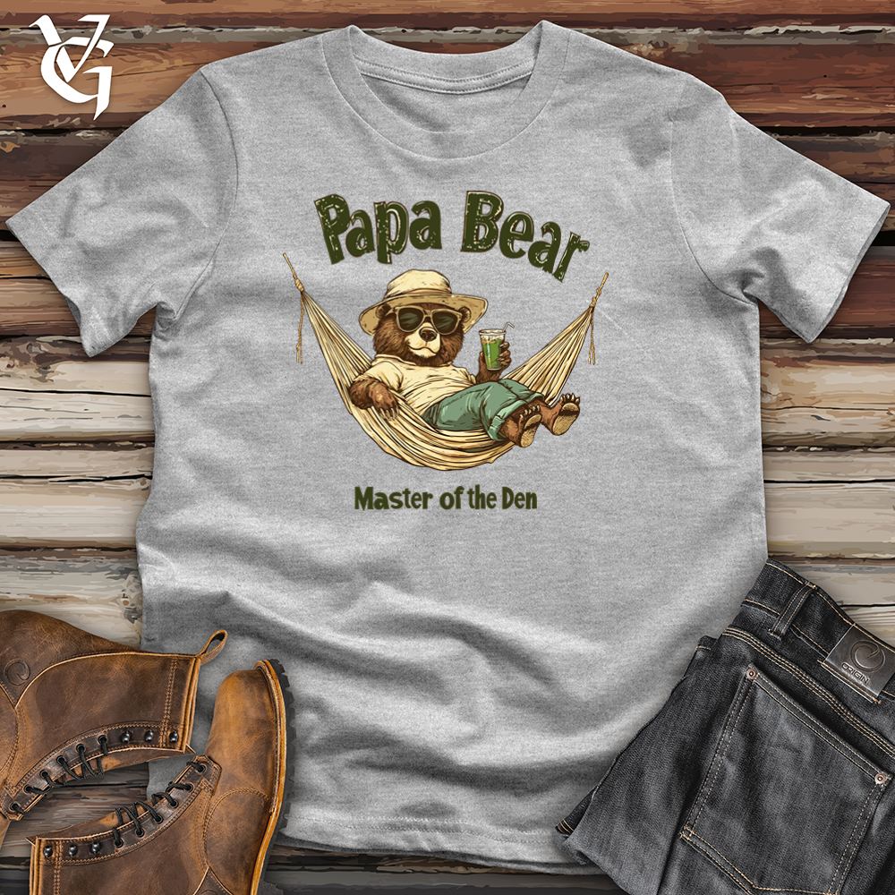 Viking Goods Papa Bears Den Softstyle Tee Sport Grey / L