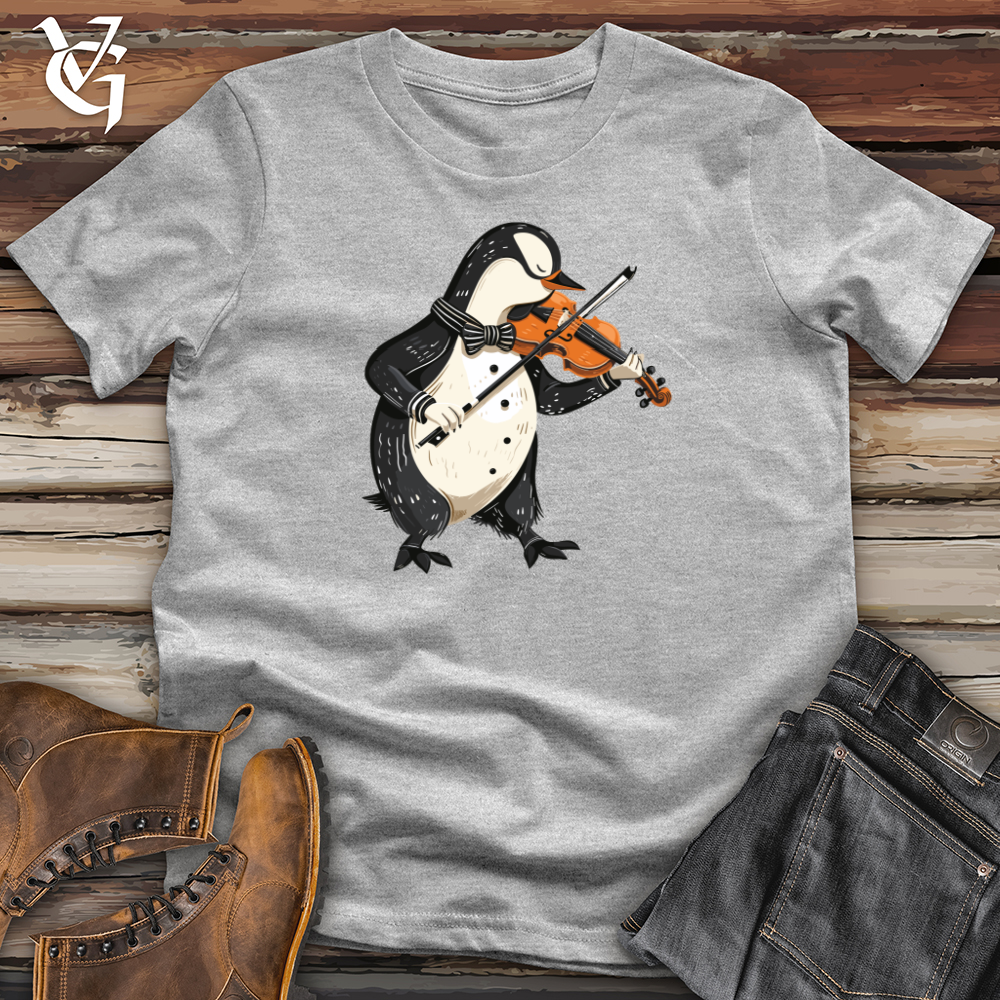 Viking Goods Penguin Violin Virtuoso Softstyle Tee Sport Grey / L