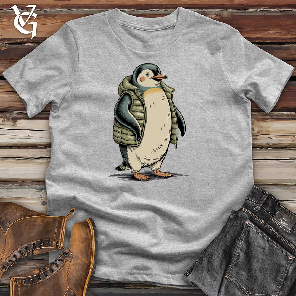 Viking Goods Puffer Penguin Tee Sport Grey / L