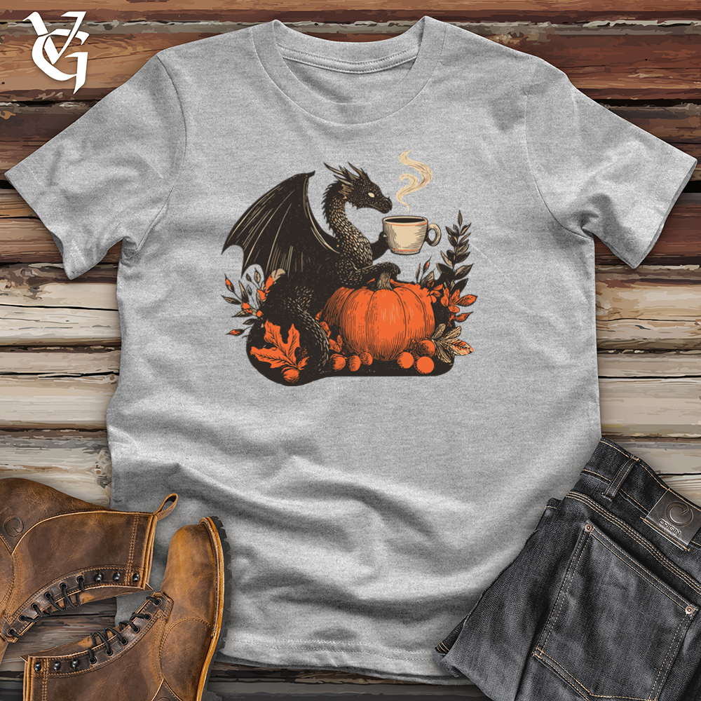 Viking Goods Pumpkin Spice Dragon Softstyle Tee Sport Grey / L