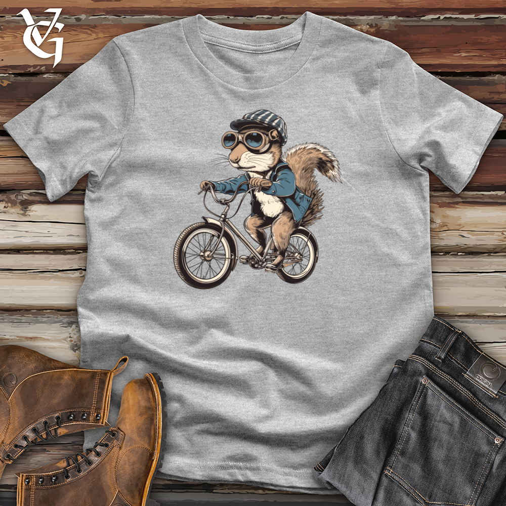 Viking Goods Squirrel Cyclist Voyage Softstyle Tee Sport Grey / L