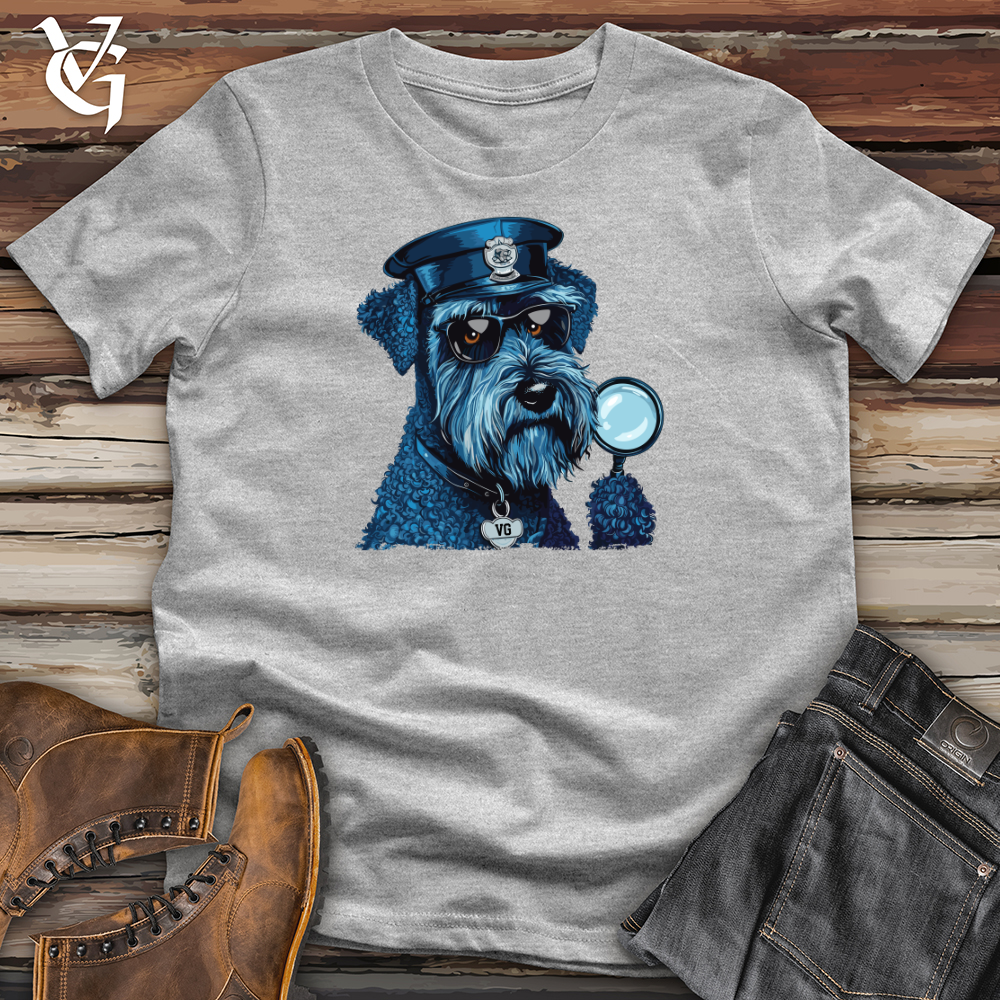 Viking Goods Terrier Police Detective Softstyle Tee Sport Grey / L