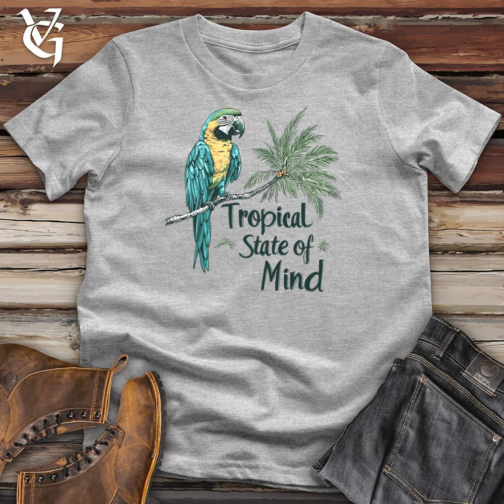 Viking Goods Tropical State of Mind Softstyle Tee Sport Grey / L