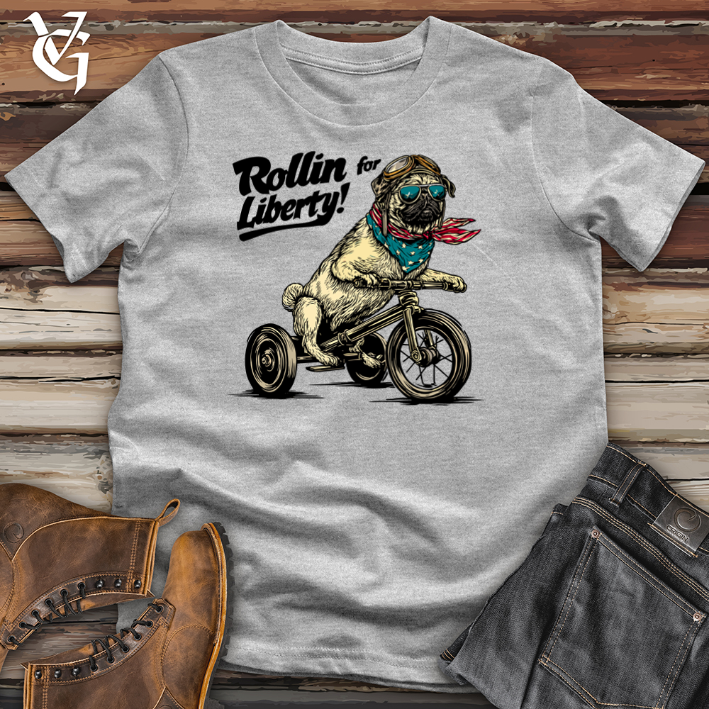 Viking Goods Aviator Cap Riding Softstyle Tee Sport Grey / S