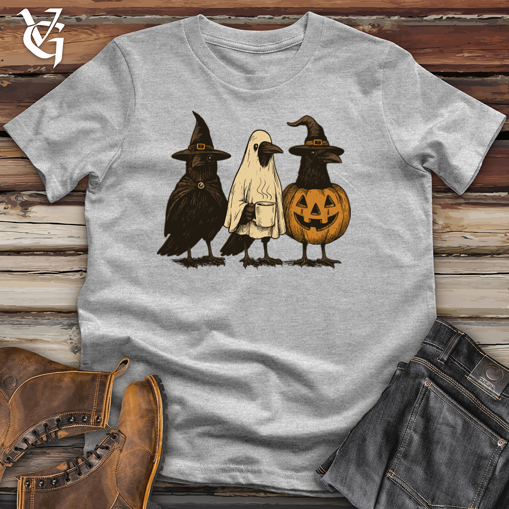 Viking Goods Raven Halloween Squad Softstyle Tee Sport Grey / S