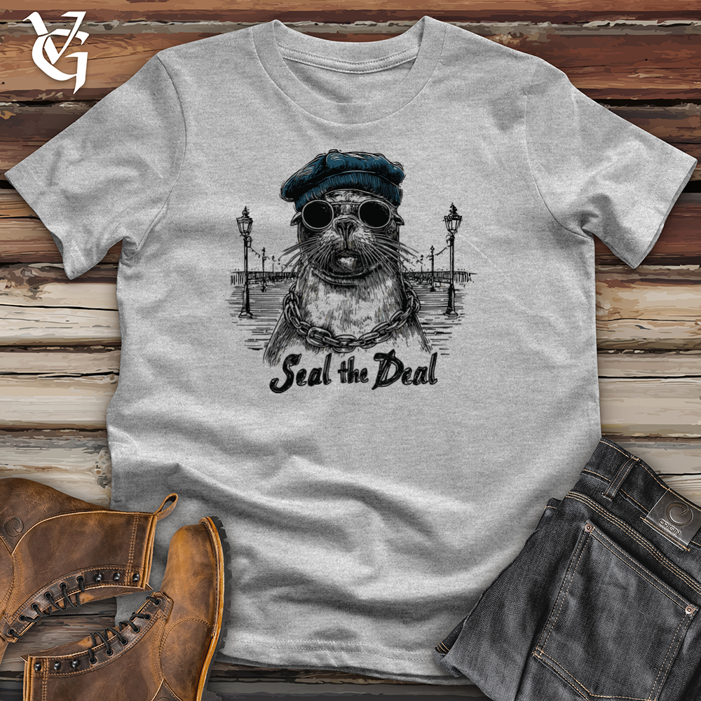 Viking Goods Seal the Deal Seal Softstyle Tee Sport Grey / S