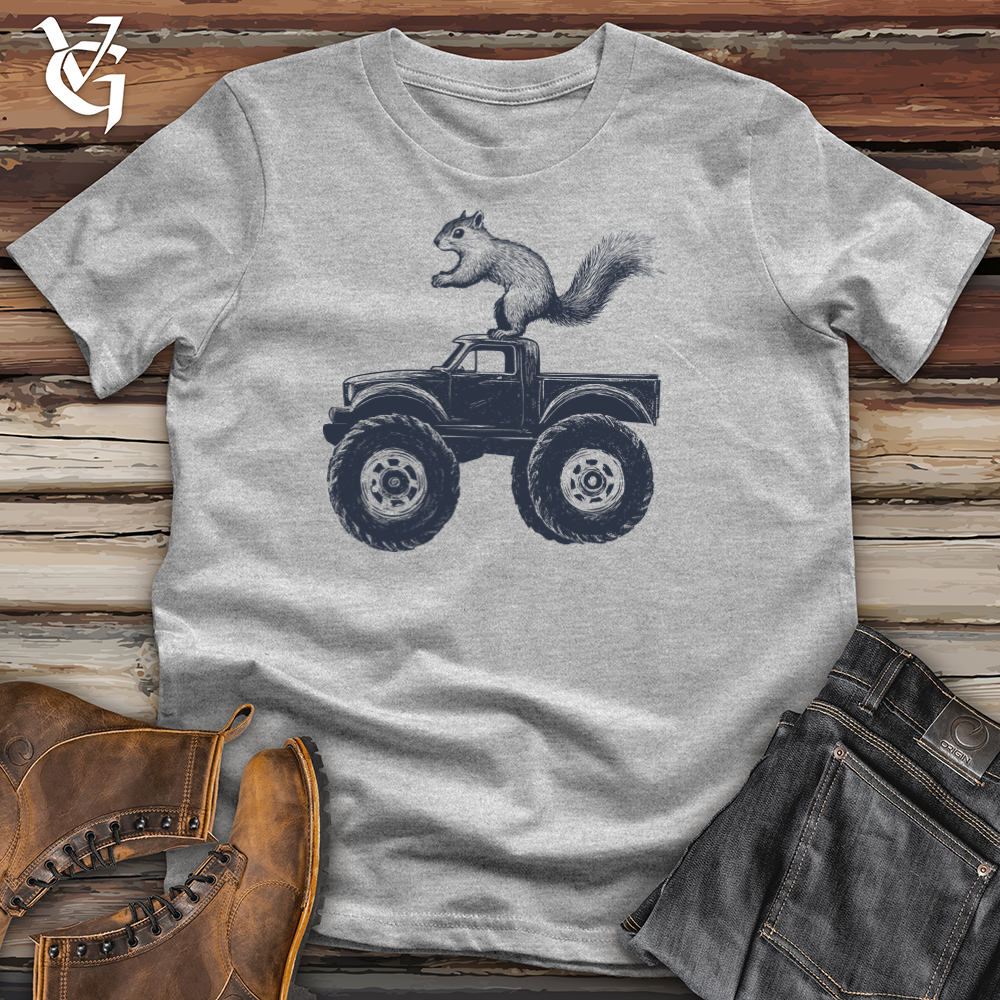 Viking Goods Squirrel Monster Truck Softstyle Tee Sport Grey / S
