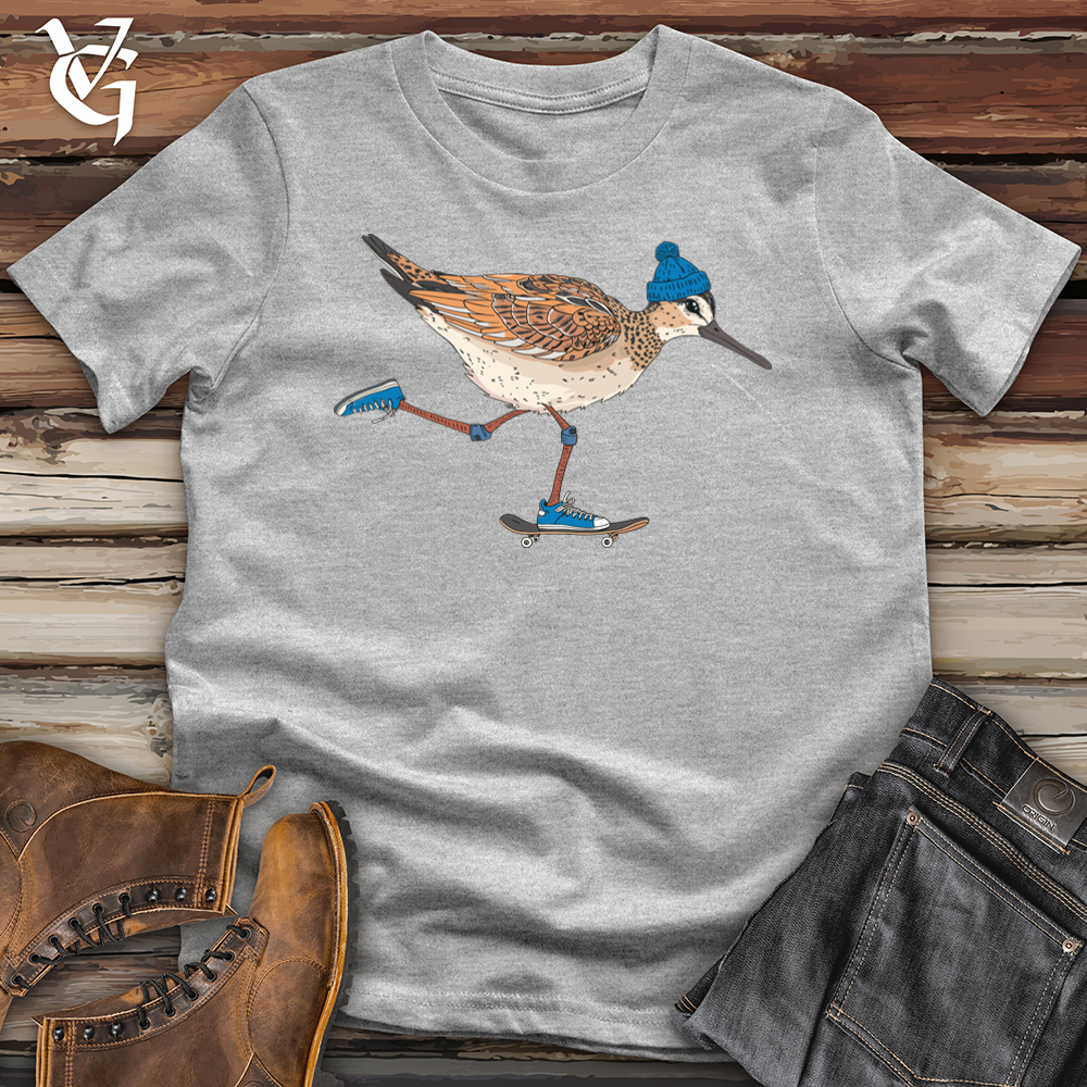 Viking Goods Bird Skate Softstyle Tee Sport Grey / XS