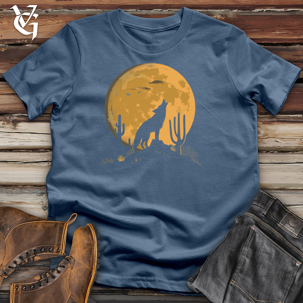 Viking Goods Coyote Moonlit Serenade Cotton Tee Steel Blue / L