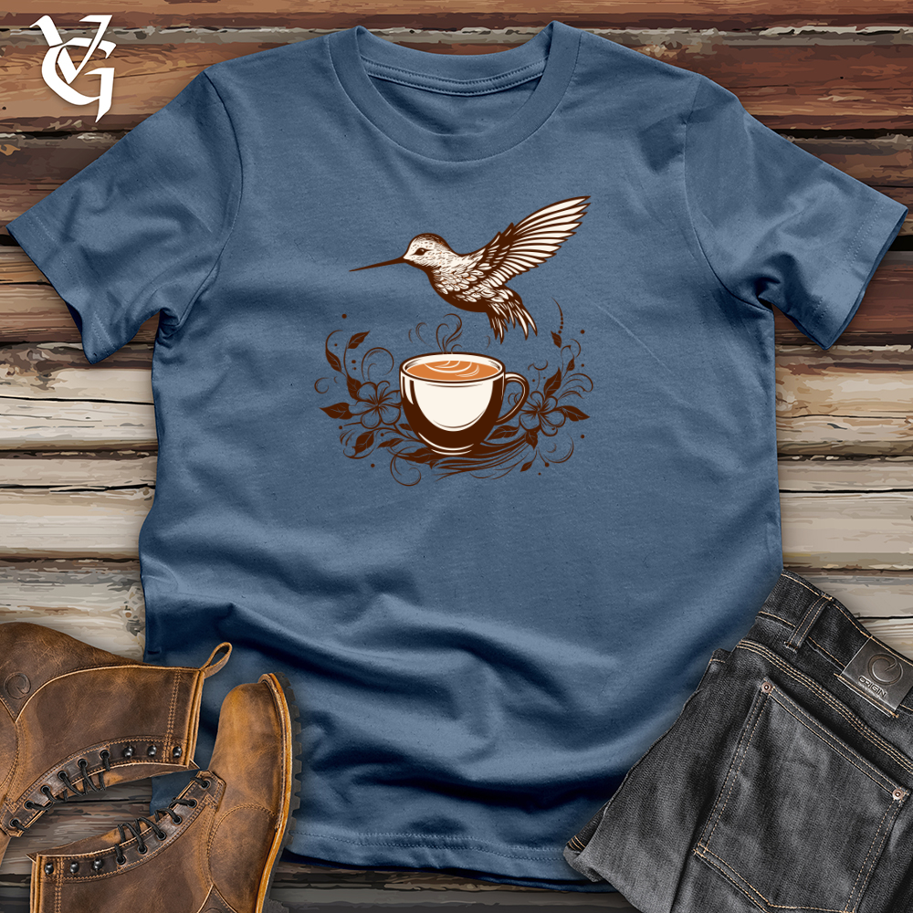 Viking Goods Hummingbird Coffee Crisp Cotton Tee Ash / L