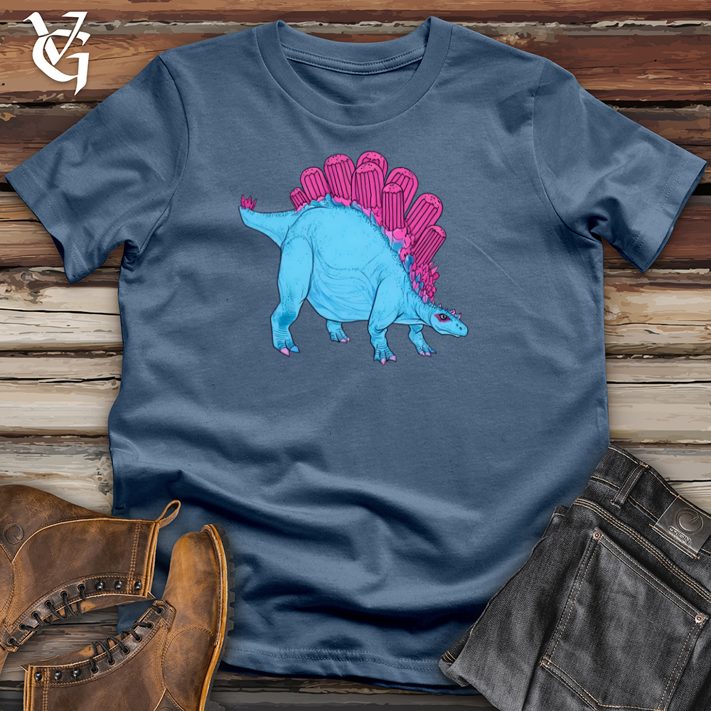 Viking Goods Ice Dino Cotton Tee Steel Blue / L